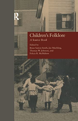 Beispielbild fr Children's Folklore: A SourceBook zum Verkauf von Blackwell's