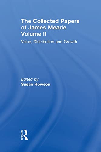 Imagen de archivo de Collected Papers James Meade V2 a la venta por Chiron Media