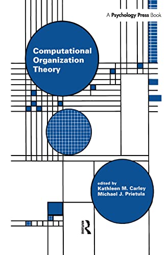 Imagen de archivo de Computational Organization Theory a la venta por Blackwell's