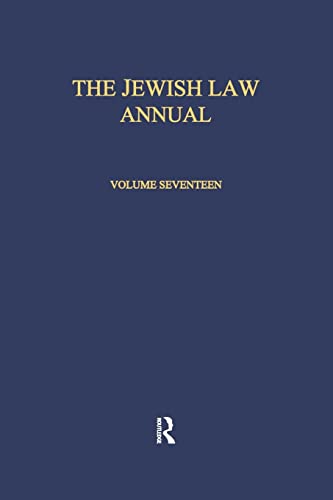 Stock image for The Jewish Law Annual Volume 17 for sale by Blackwell's