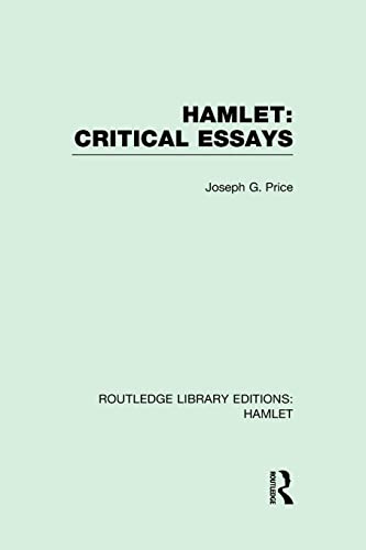 9781138975644: Hamlet: Critical Essays