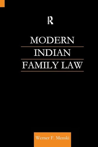 Stock image for Modern Indian Family Law for sale by Blackwell's