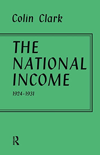 Stock image for National Income 1924-1931 for sale by Chiron Media