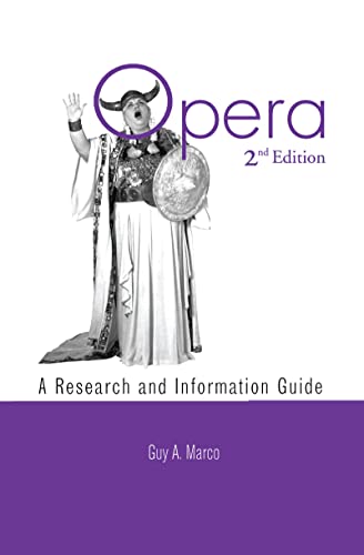 Stock image for Opera (Routledge Music Bibliographies) for sale by Chiron Media