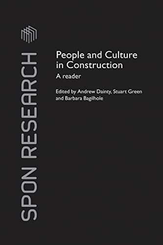 9781138978102: People and Culture in Construction (Spon Research)