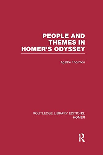 Imagen de archivo de People and Themes in Homer's Odyssey a la venta por Blackwell's