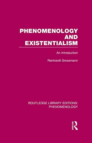 Beispielbild fr Phenomenology and Existentialism: An Introduction zum Verkauf von Blackwell's