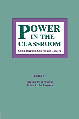 Stock image for Power in the Classroom: Communication, Control, and Concern for sale by Revaluation Books