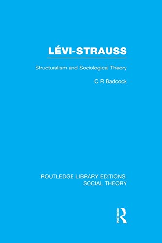 Stock image for Levi-Strauss (Routledge Library Editions: Social Theory) for sale by Chiron Media
