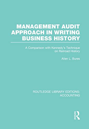 Stock image for Management Audit Approach in Writing Business History for sale by Blackwell's