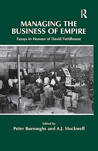 Beispielbild fr Managing the Business of Empire zum Verkauf von Blackwell's