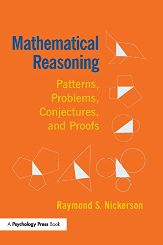 Imagen de archivo de Mathematical Reasoning: Patterns, Problems, Conjectures, and Proofs a la venta por Blackwell's