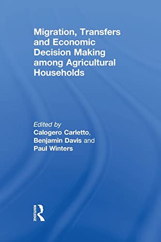 Beispielbild fr Migration, Transfers and Economic Decision Making among Agricultural Households zum Verkauf von Blackwell's