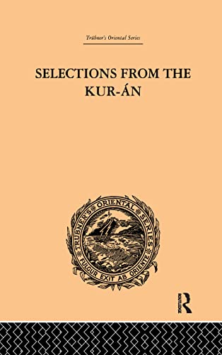 Stock image for Selections from the Kuran for sale by Chiron Media