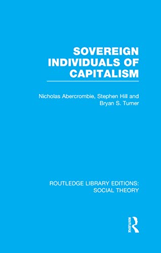 Imagen de archivo de Sovereign Individuals of Capitalism a la venta por THE SAINT BOOKSTORE