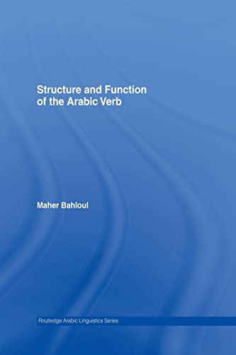 Stock image for Structure and Function of the Arabic Verb for sale by Blackwell's