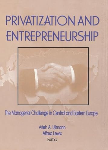 Beispielbild fr Privatization and Entrepreneurship zum Verkauf von Blackwell's