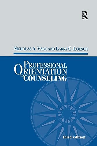 Stock image for Professional Orientation to Counseling for sale by Blackwell's