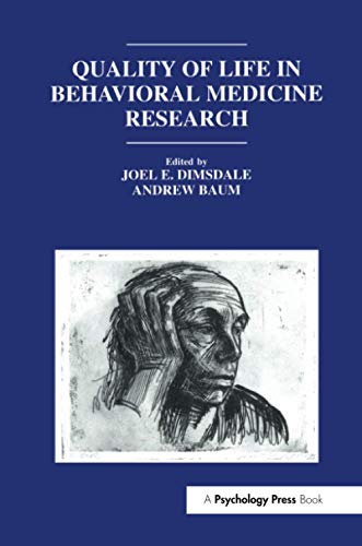 Imagen de archivo de Quality of Life in Behavioral Medicine Research a la venta por Blackwell's