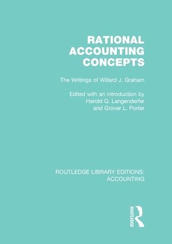 Stock image for Rational Accounting Concepts for sale by Blackwell's