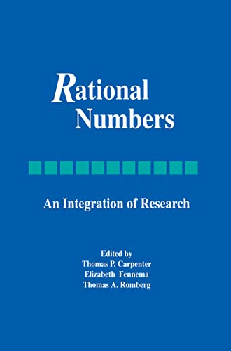 Stock image for Rational Numbers: An Integration of Research (Studies in Mathematical Thinking and Learning Series) for sale by Revaluation Books