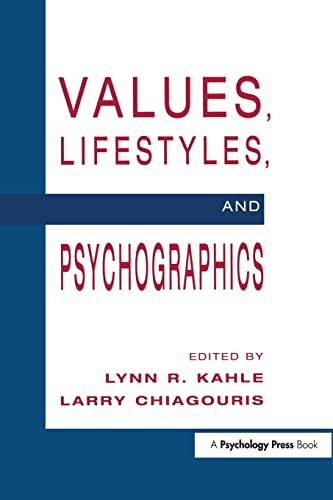 Stock image for Values, Lifestyles, and Psychographics for sale by HPB-Red