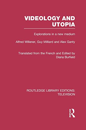 Beispielbild fr Videology and Utopia: Explorations in a New Medium zum Verkauf von Blackwell's