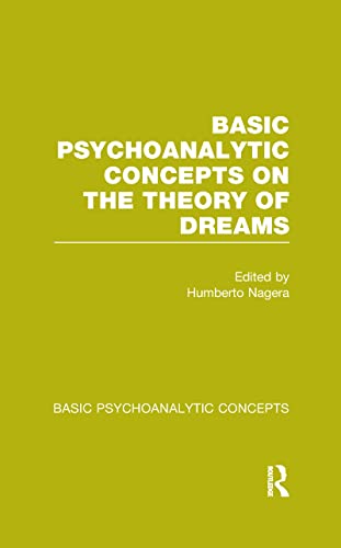 Imagen de archivo de Basic Psychoanalytic Concepts on the Theory of Dreams a la venta por Blackwell's