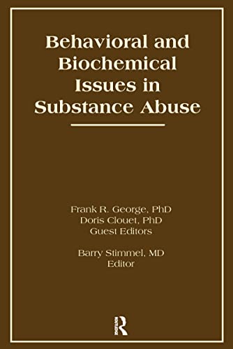 Beispielbild fr Behavioral and Biochemical Issues in Substance Abuse zum Verkauf von Blackwell's