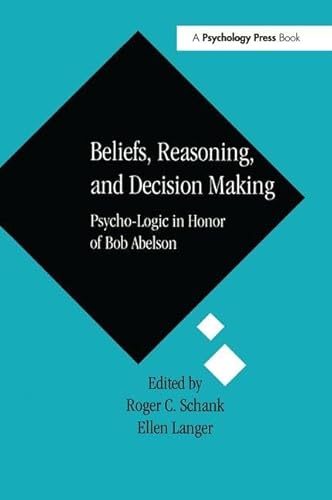 Beispielbild fr Beliefs, Reasoning, and Decision Making zum Verkauf von Blackwell's