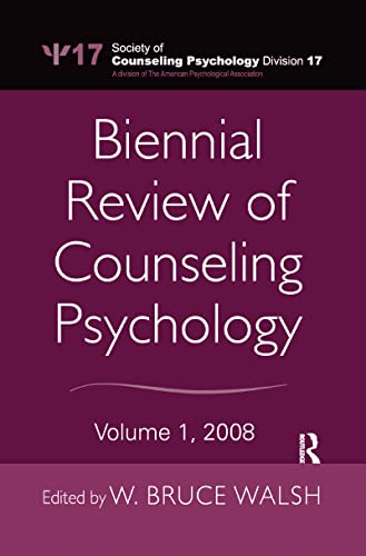 Beispielbild fr Biennial Review of Counseling Psychology. Volume 1 2008 zum Verkauf von Blackwell's