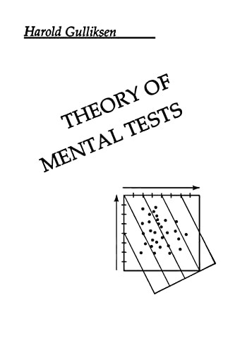 9781138990265: Theory of Mental Tests