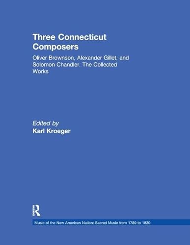 Imagen de archivo de Three Connecticut Composers a la venta por Blackwell's