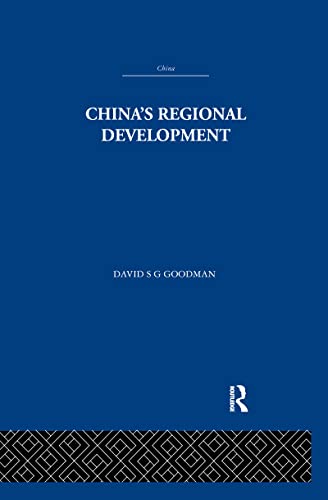 Beispielbild fr China's Regional Development zum Verkauf von Blackwell's