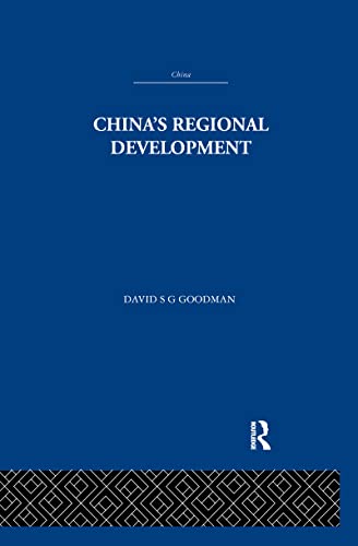 Stock image for China's Regional Development for sale by Blackwell's