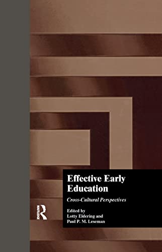 9781138993372: Effective Early Childhood Education: Cross-Cultural Perspectives (Studies in Education and Culture)