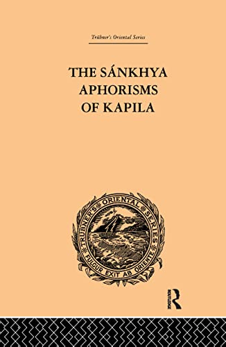 Beispielbild fr The Sankhya Aphorisms of Kapila zum Verkauf von Blackwell's