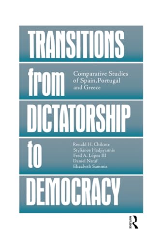 Stock image for Transitions From Dictatorship To Democracy Comparative Studies Of Spain, Portugal And Greece for sale by PBShop.store US