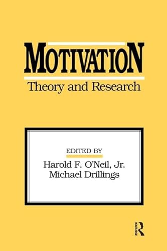 Beispielbild fr Motivation: Theory and Research zum Verkauf von Blackwell's