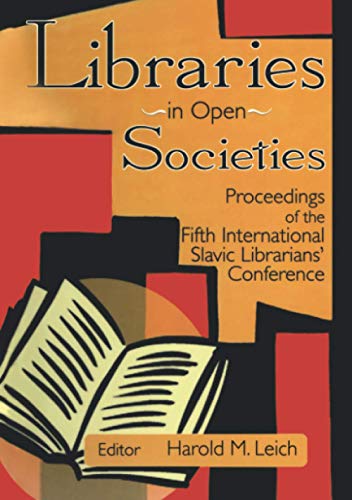 Beispielbild fr Libraries in Open Societies zum Verkauf von Blackwell's