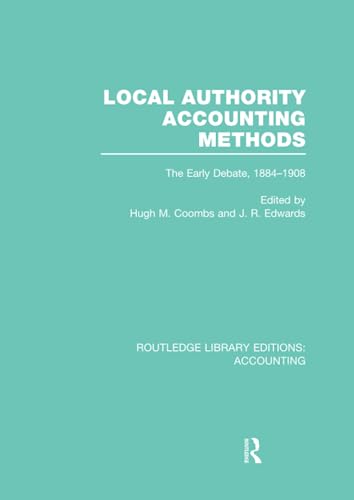 Beispielbild fr Local Authority Accounting Methods Volume 1 (RLE Accounting) zum Verkauf von Blackwell's