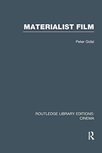 9781138995703: Materialist Film (Routledge Library Editions: Cinema)