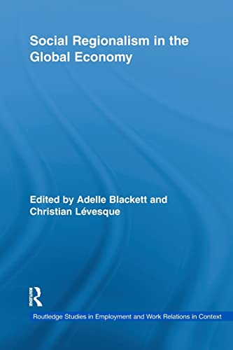 Beispielbild fr Social Regionalism in the Global Economy zum Verkauf von Blackwell's