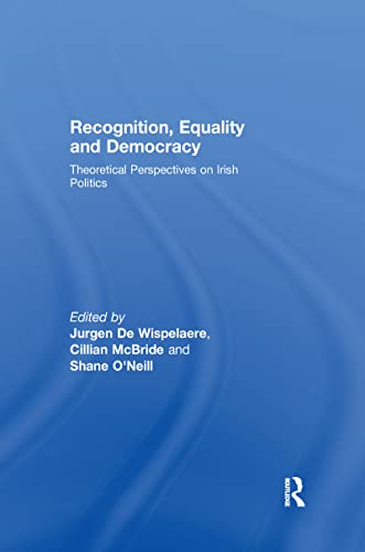 Stock image for Recognition, Equality and Democracy for sale by Blackwell's