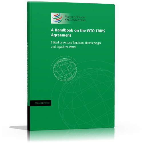 9781139150606: A Handbook on the WTO TRIPS Agreement