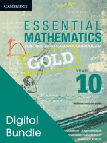 Essential Mathematics Gold for the Australian Curriculum Year 10 Digital and Cambridge HOTmaths (9781139510240) by Greenwood, David; Woolley, Sara; Vaughan, Jenny; Goodman, Jenny; Del Porto, Donna; Robertson, David