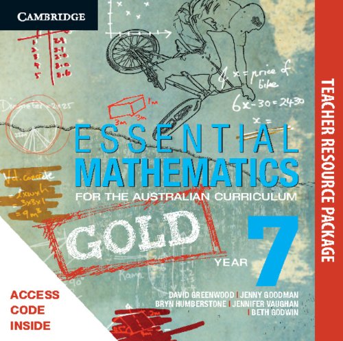 Essential Mathematics Gold for the Australian Curriculum Year 7 Teacher Resource Package (9781139712682) by Goodman, Jenny; Vaughan, Jenny; Wills, Sarah