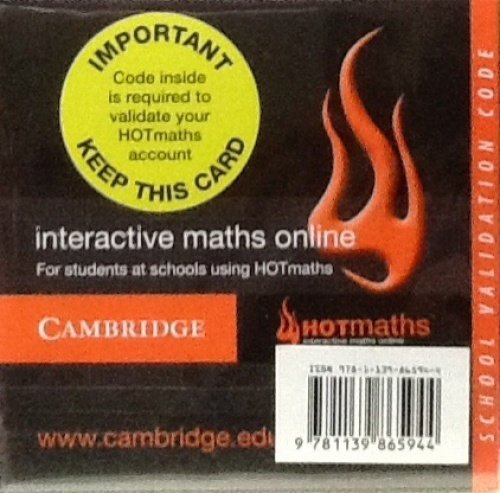 Cambridge Mathematics NSW Syllabus for the Australian Curriculum Year 7 Digital and Hotmaths Bundle (9781139865944) by Palmer, Stuart; Greenwood, David; Humberstone, Bryn; Robinson, Justin; Goodman, Jenny; Vaughan, Jenny