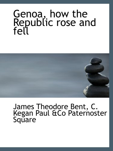 Stock image for Genoa, how the Republic rose and fell for sale by Revaluation Books