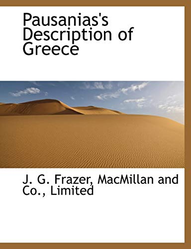Pausanias's Description of Greece (9781140277095) by Frazer, J. G.